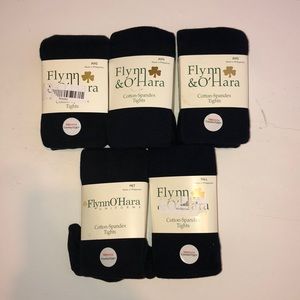 Flynn & O’Hara Cotton-Spandex Tights